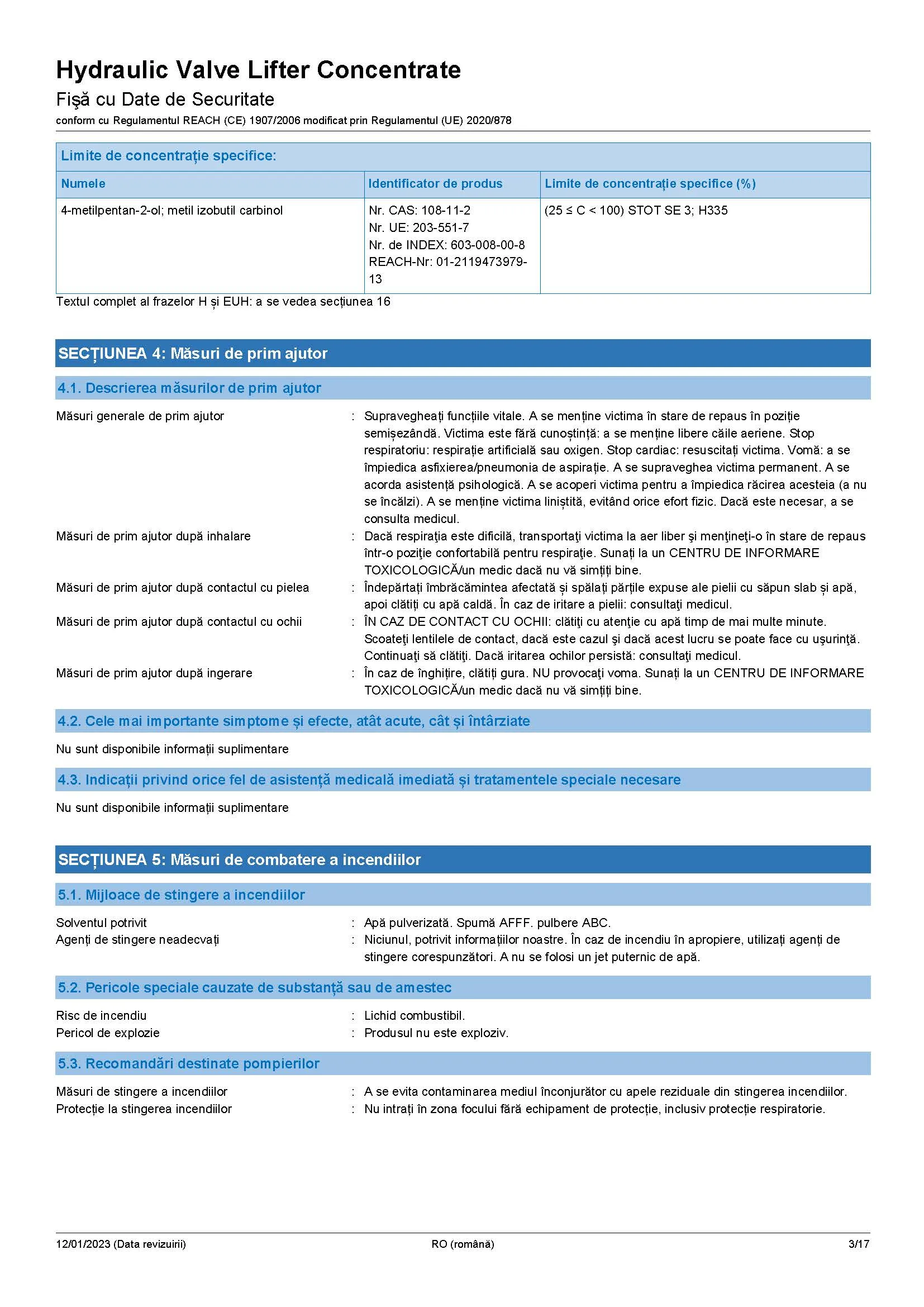 Imagine produs: Aditiv curatat tacheti hidraul WYNN'S (W76841)