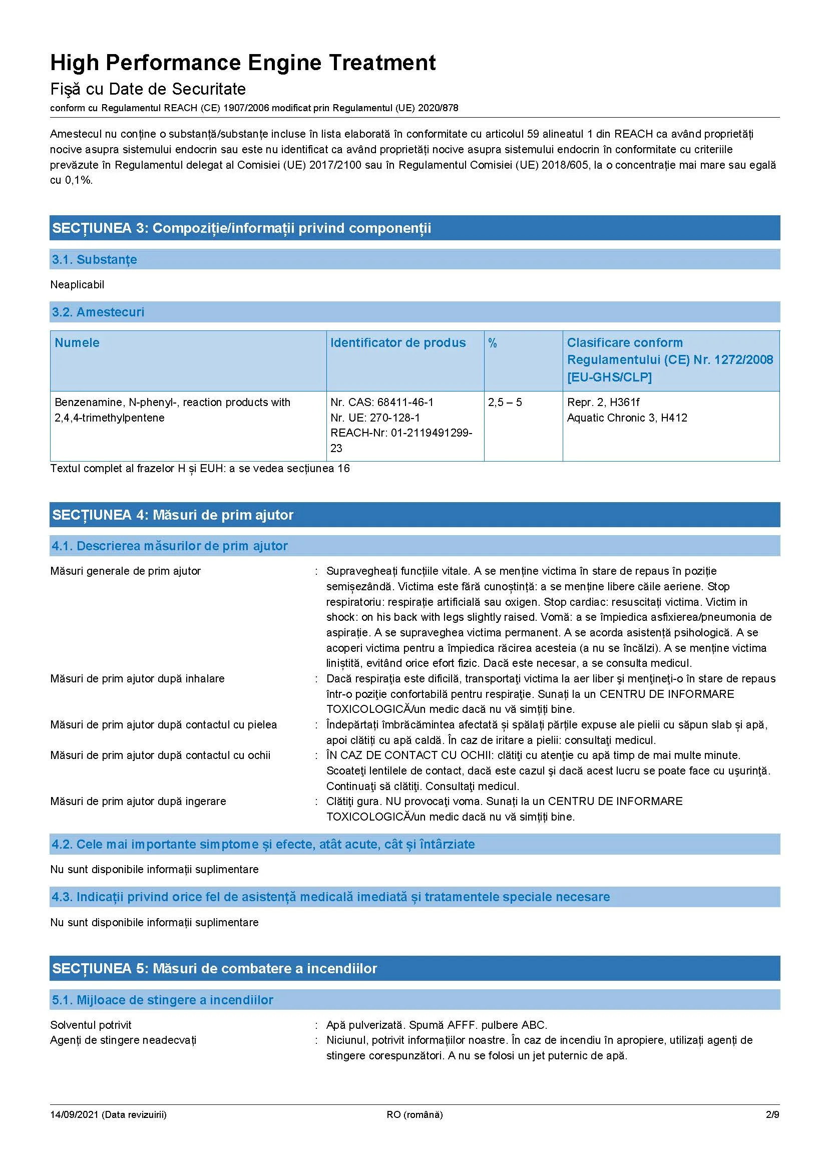 Imagine produs: High Tech Engine Treatment WYNN'S (W77101)