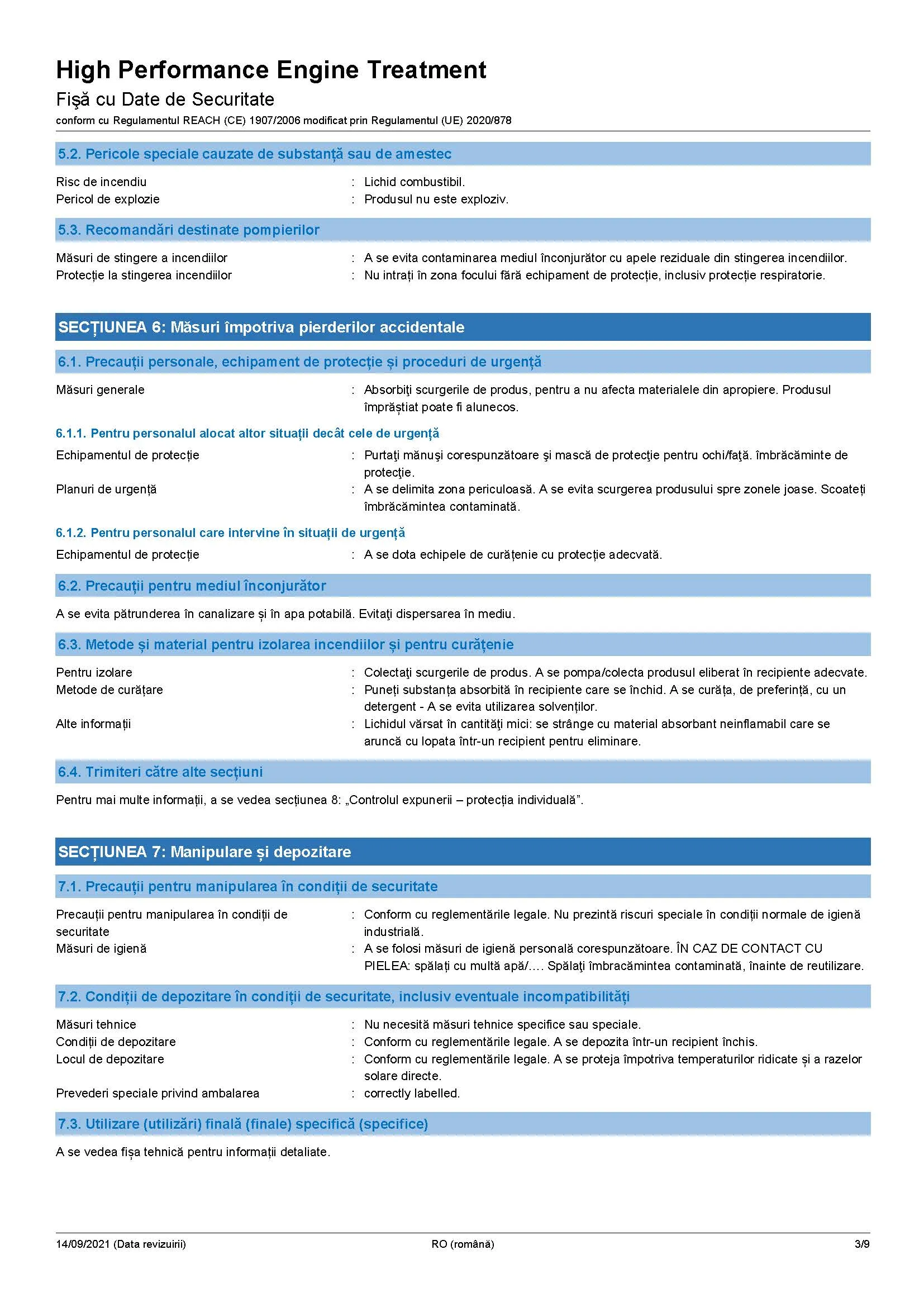 Imagine produs: High Tech Engine Treatment WYNN'S (W77101)